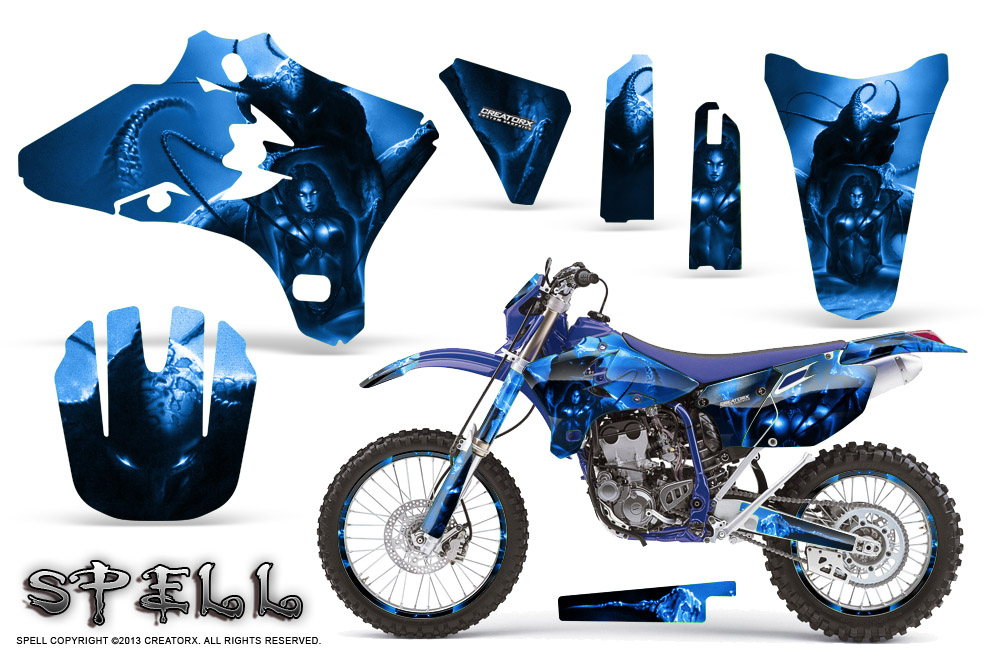 Yamaha YZ250 YZ450 03-05 WR250 WR450 05-06 Spell Blue NP Rims